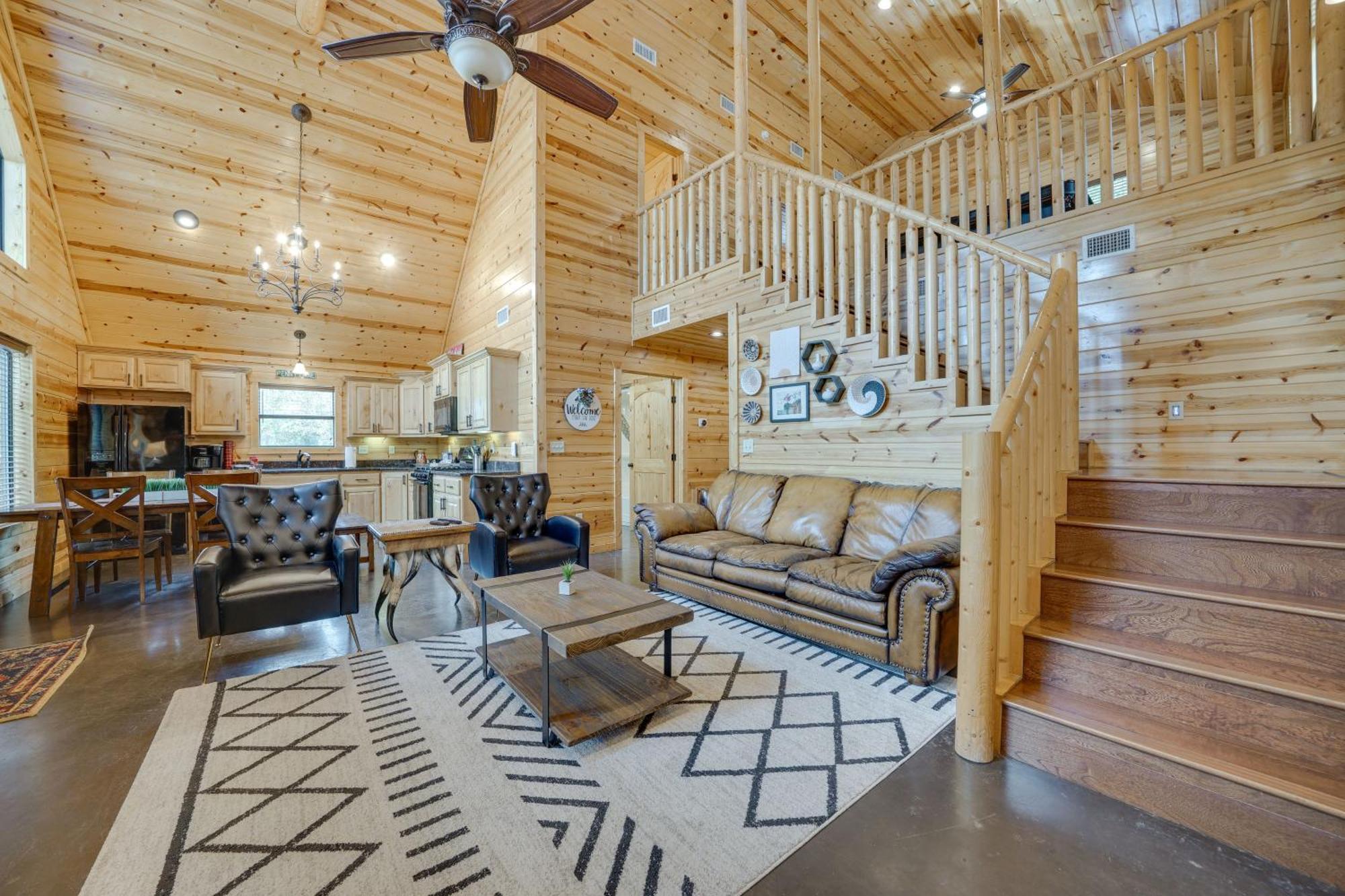 Penny Lane Lodge Broken Bow Cabin Less Than 6 Mi To Lake Exterior foto