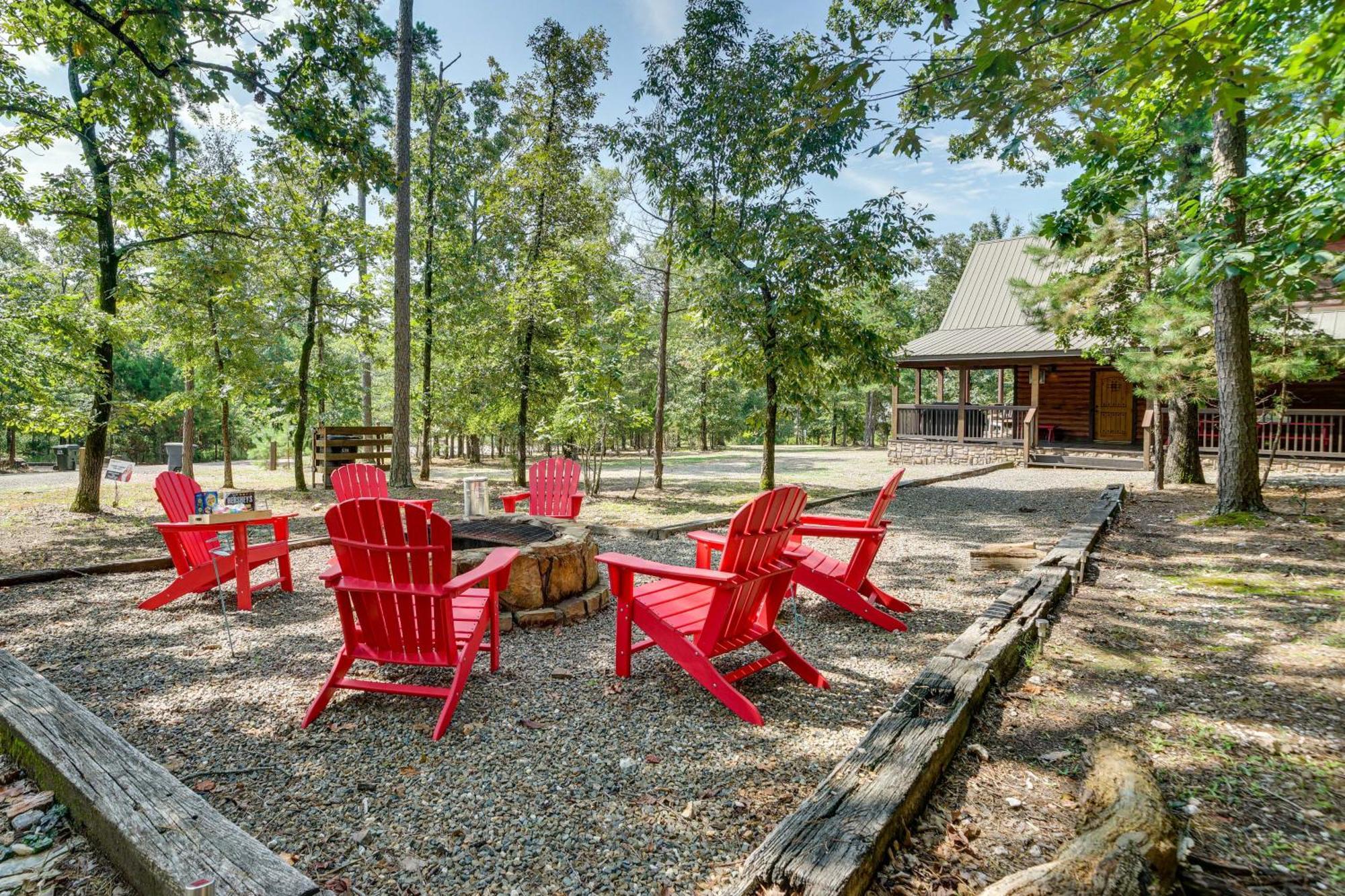 Penny Lane Lodge Broken Bow Cabin Less Than 6 Mi To Lake Exterior foto